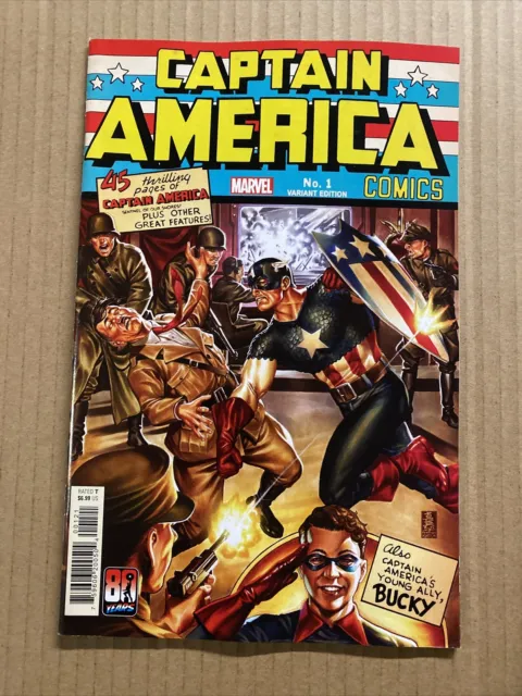 Captain America Anniversary Tribute #1 Brooks Variant Marvel Comics (2021)