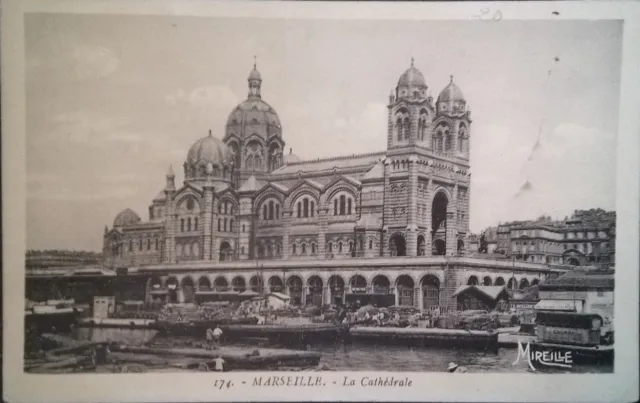 Cpa Marseille. La Cathédrale