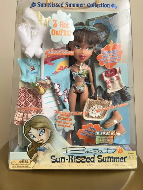 BRATZ Sun-Kissed Summer Collection Dana doll - HTF New MGA 2004 Retired