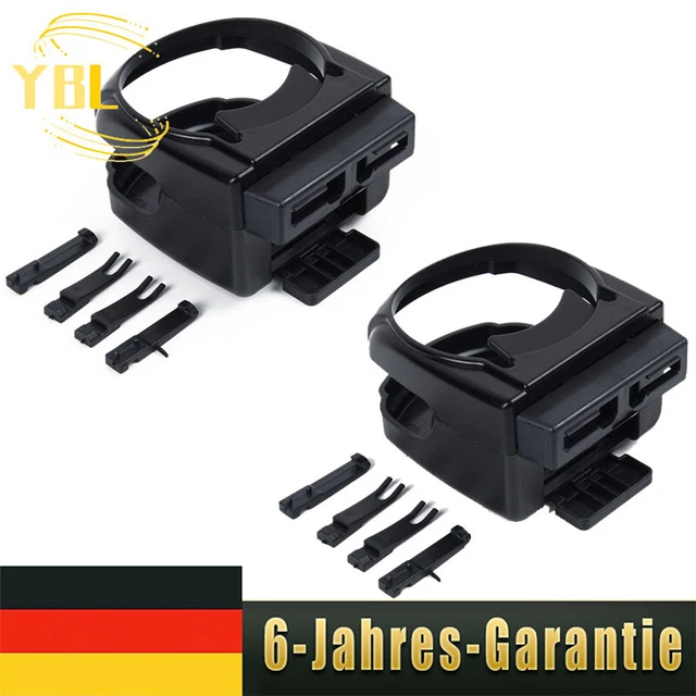 Produktbild von 2X KFZ Getränkehalter - Flaschenhalter, Becher & Dosenhalter Für Auto