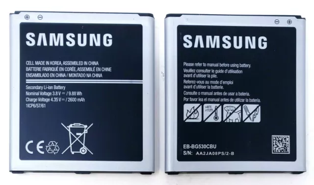 Battery For Samsung Galaxy J3 J5 G550 J500 ON5 Original EB-BG530CBU 2600 Genuine