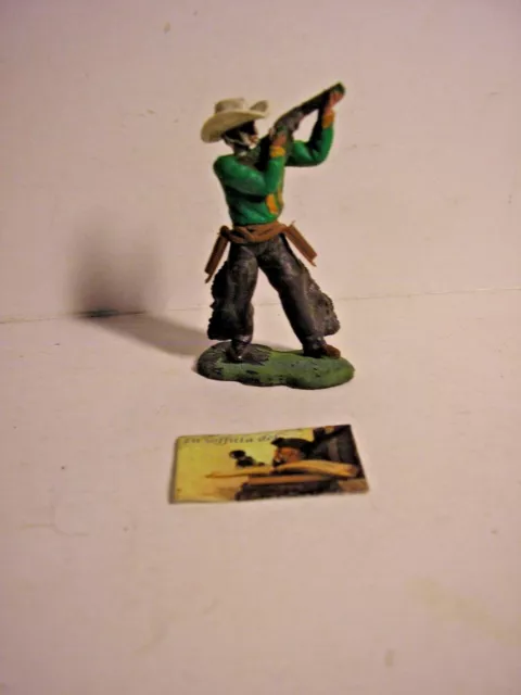 Soldatini Toy Soldiers Britains LTD Swoppet Cowboy plastica 1:32