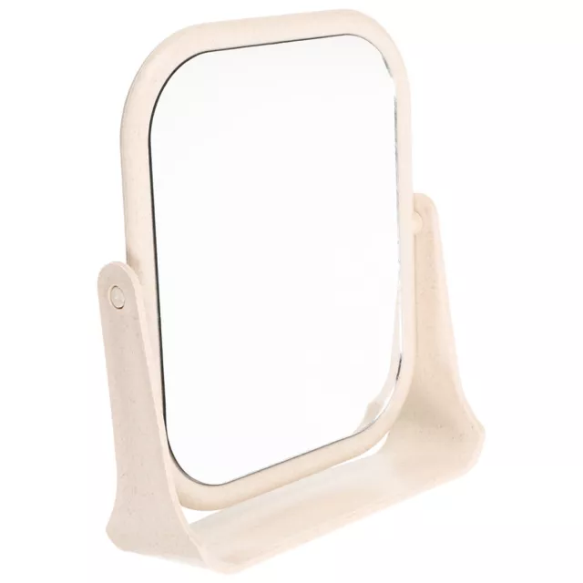 Desktop Double Sided Makeup Mirror Glass Office Small Vanity Table 2