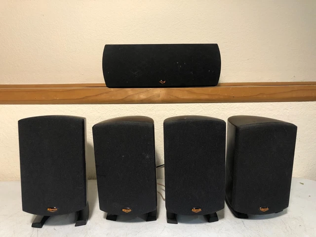 Klipsch Quintet II Speaker System 5 Channel Center HiFi Stereo Budget Audiophile Klipsch Quintet II Speaker System 5 Channel Center HiFi Stereo Budget Audiophile