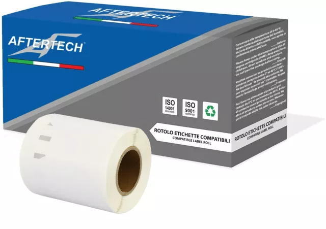 14681 1x 1 rotolo ETICHETTE COMPATIBILI DYMO LABELWRITER per CD DVD