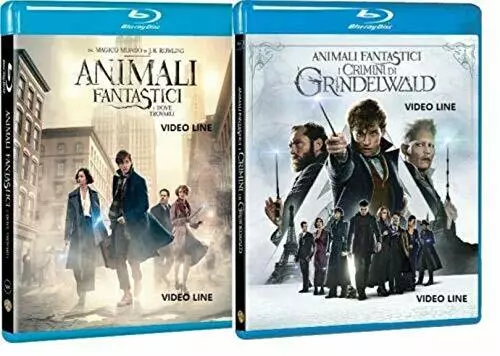 Blu Ray Animali Fantastici-Dove Trovarli + I Crimini di Grindelwald (2 Blu Ray)