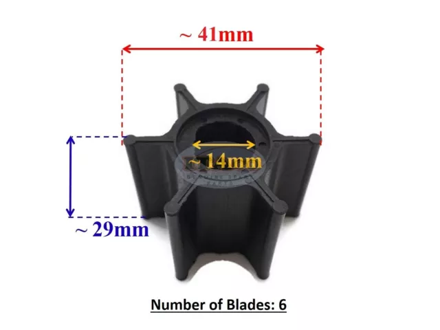 Boat Water Pump Impeller 19210-ZV4-013 010 Honda Marine Outboard Sierra 18-3246 2