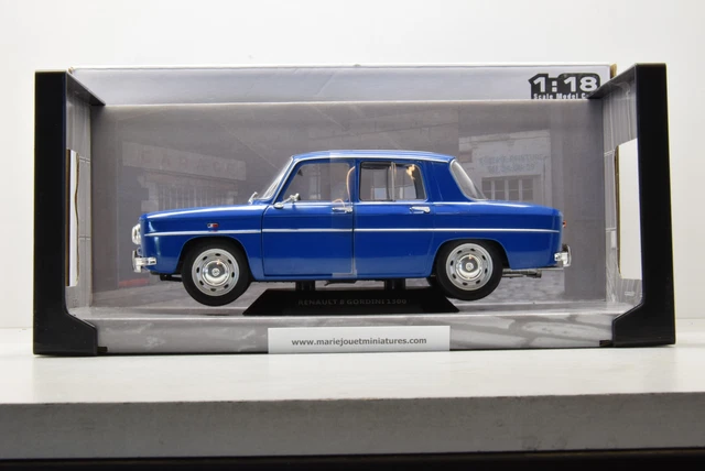 Renault 8 Gordini 1300 1967 Blue Solido 1/18 Neuve En Boite