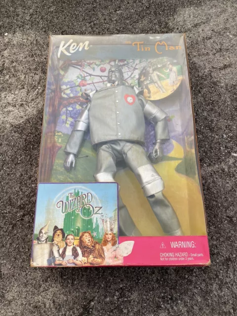 Ken as the Tin-Man in The Wizard of Oz Barbie Doll 1999 Mattel Vintage NIB J1