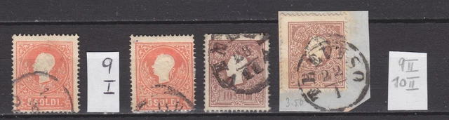 Lombardei & Venetien & Levante - Lot mit 11 Marken, mit Lev. Mi. 8 (M€ 240,00). 4