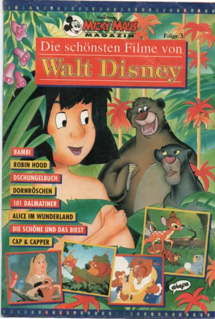 MICKY MAUS Extraheft, Disney-Filme - als Beilage zu Heft 24 des Jahrgangs 1993