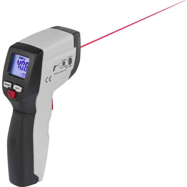 Thermomètre infrarouge VOLTCRAFT IR 500-12S Optique 12:1 -50 - +500 °C