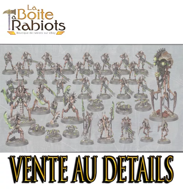 Warhammer 40000 Indomitus Nécrons Vente au détails Rabiots bitz