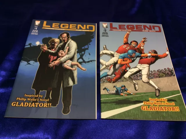 Legend #1-2( WILDSTORM/Chaykin/0814212) comic book complete set lot of 2