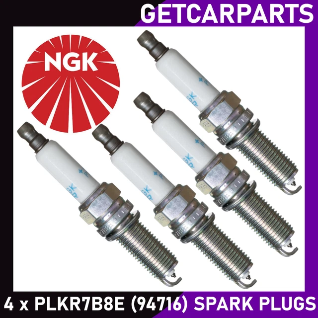 ASC Spark Plugs – NGK Iridium X4 Type – For Mercedes C200K (2.0) – Made In Germany