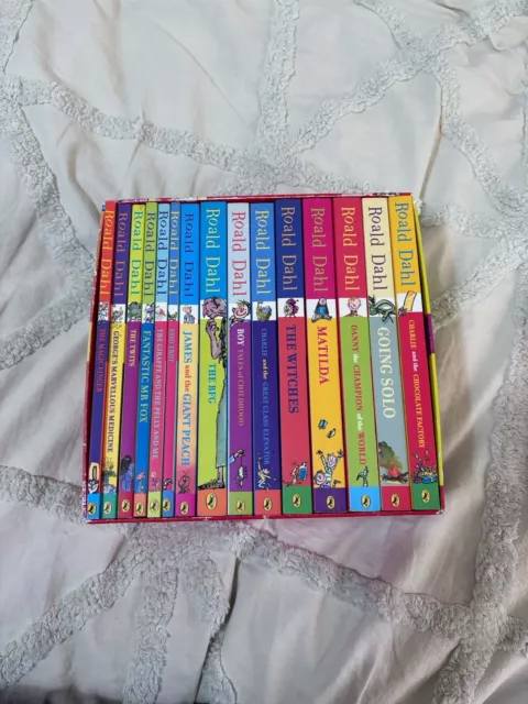 Roald Dahl Complete Collection Book Set by Roald Dahl (2014, Paperback)