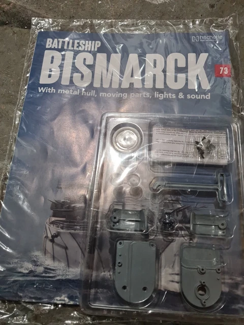 UPC 1:450 Vintage Motorized German Battleship BISMARCK #5023 Edt. 1967