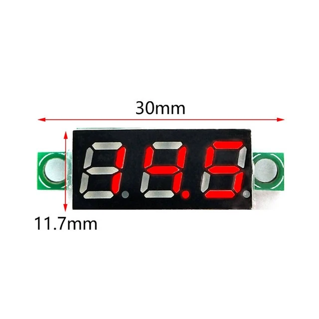 Spannungstisch 0,28 Zoll LED Display Minimum Digital Elektro Zubehör