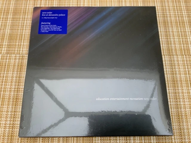 New Order - Education Entertainment Recreation - 180g Black Vinyl 3LP