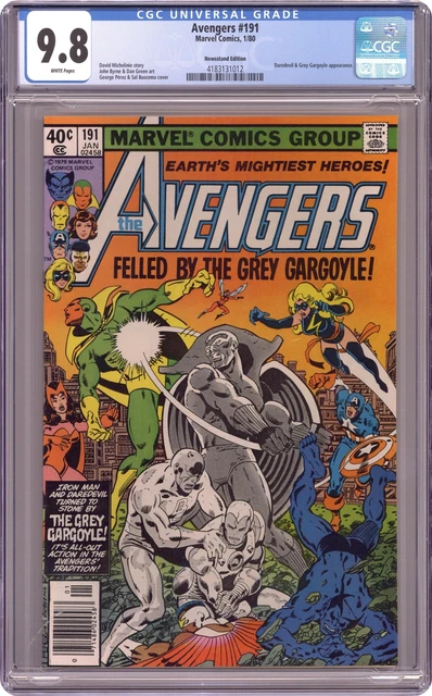 Avengers #191 CGC 9.8 Newsstand 1980 4183131012