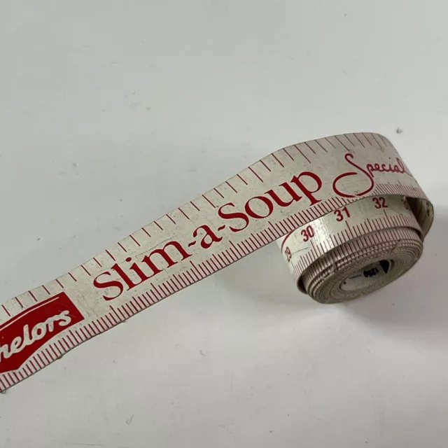 Measuring Tape Vintage Batchelor’s Slim-a-Soup Advertising Collectable
