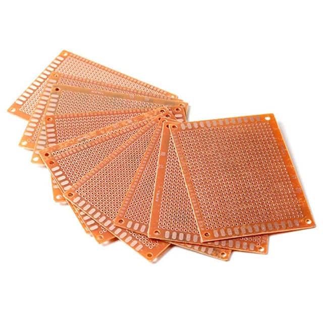 20 PCS COPPER Strip Board Golden 7x9 Breadboard Finished Product 23.00