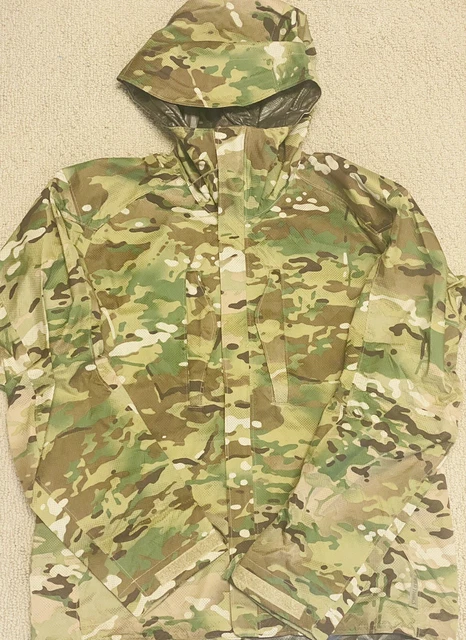 USAF (SET) Parka Wet Weather Jacket & Pant OCP Multicam Sz Medium GORETEX NoTags