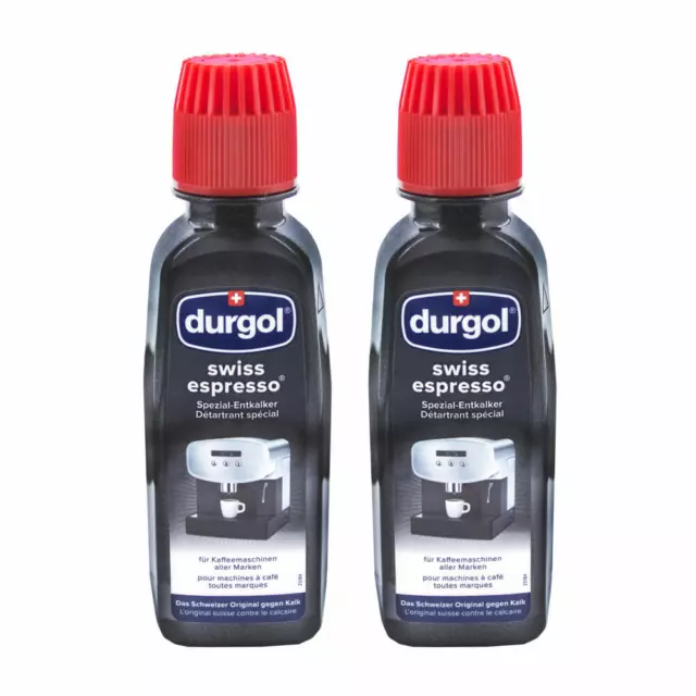 Durgol Swiss Espresso Détartrant spécial, 6 paquets, 12 x 125 ml 2