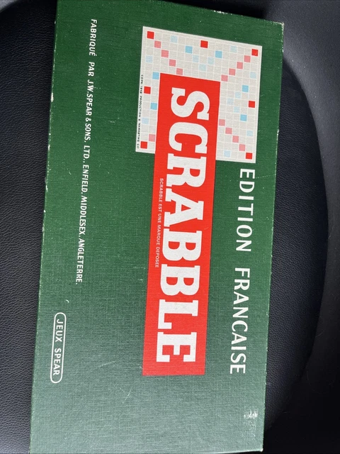 SCRABBLE DE LUXE Modèle Spécial Jeux Spear Habourdin Jeu De Société EUR 54,99 - FR