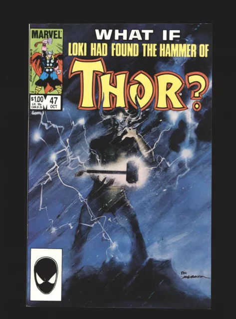 What If? # 47 - Loki Had Found The Hammer Of Thor, Last Issue VF/NM Cond.