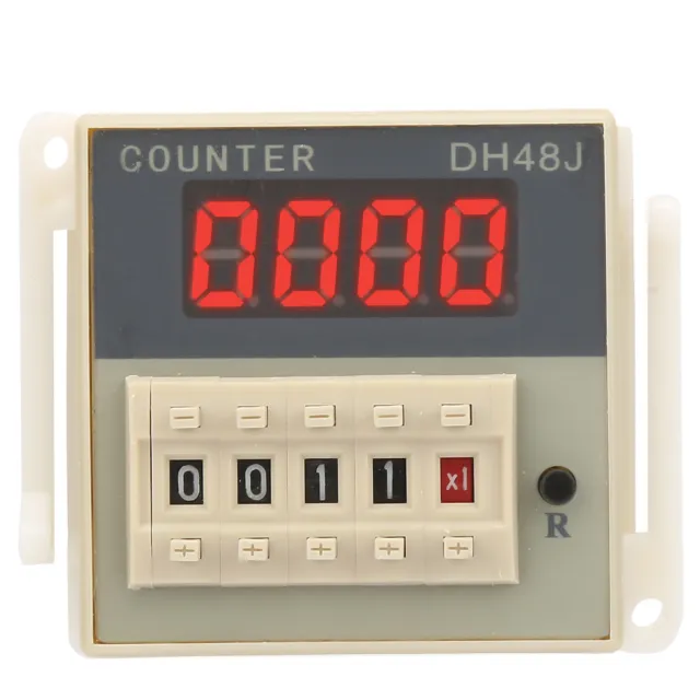 (220VAC)Different Gift LCD Counter Relay Dh48J-8A Digital Counter Plastic