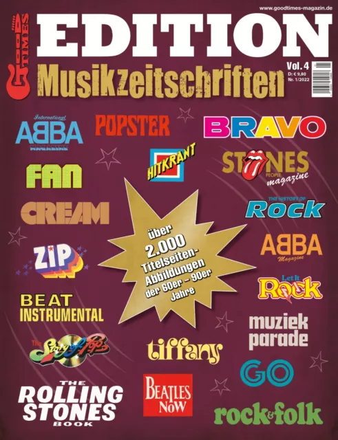 GoodTimes Musikzeitschriften Vol. 4 Bravo, ABBA-Official, Beatles Now Magazin...