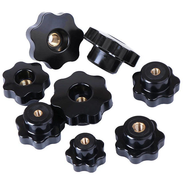 M5/M6/M8/M10/M12 FEMALE THREAD Seven Star Shaped Head Clamping Nuts