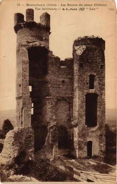 CPA AK BRESSIEUX - Les Ruines du vieux Chateau - Vue Intérieure (433794)