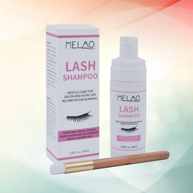 Limpiador de pestañas pestañas limpiador extensión de pestañas lavado