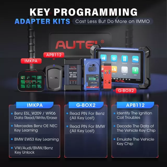 2024 Autel MaxiIM IM608 PRO II IMMO Key Programming OBD2 Diagnosegerät 3