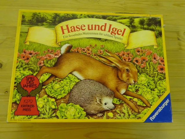 Hase und Igel, Ravensburger, 1978, Spiel, vollständig, 3-3