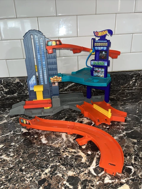 Hot wheels workshop track builder speedtropolis track sales set