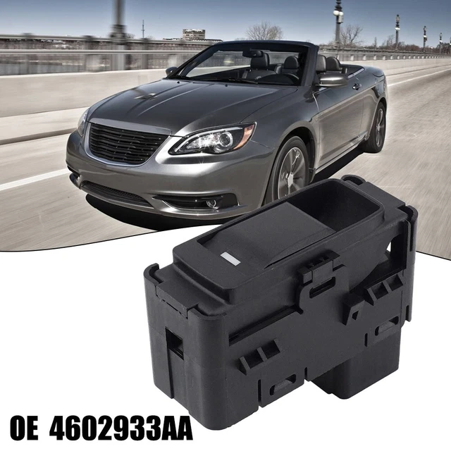Accessori pulsante interruttore vetro 4602933AA nero per Chrysler 2007-2017