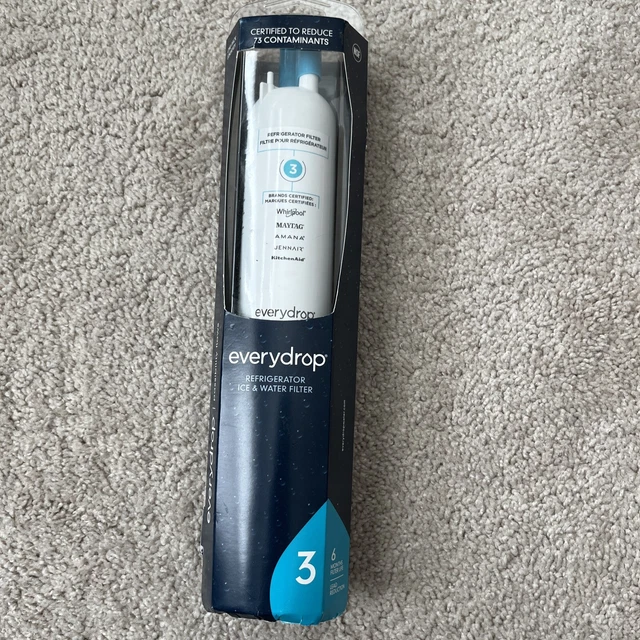 EVERYDROP BY WHIRLPOOL Ice and Water Refrigerator Filter 3 SinglePack
