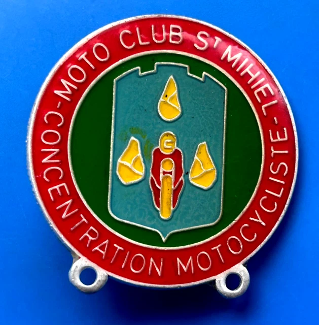 Médaille épinglette - Concentration Nationale Moto-Club Parthenay 79 (1977)