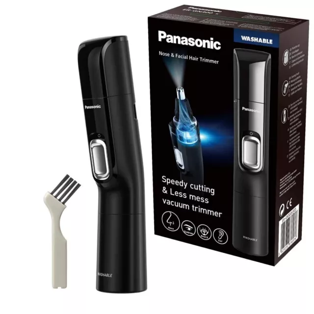 Panasonic Er-Gn 300K503 Nasen-Ohr-Brauentrimmer für nasse und trockene Nase