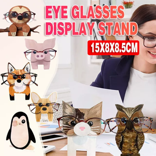 Eyeglasses Holder Eye Glasses Display Stand Animal Sunglasses Rack Decoration AU