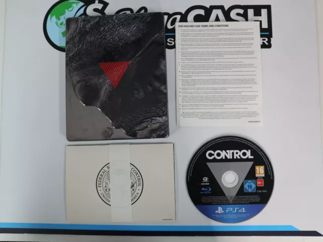 Control Limited Steelbook Edition Sony PlayStation 4 Ps4