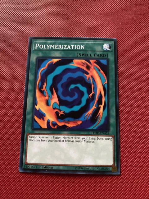 Yu-Gi-Oh! TCG Polymerization Legendary Hero Decks - Destiny HERO Deck LEHD-ENA22