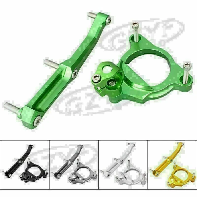Supporto ammortizzatore sterzo kit montaggio per Kawasaki Z800 2013 2014 2015 verde