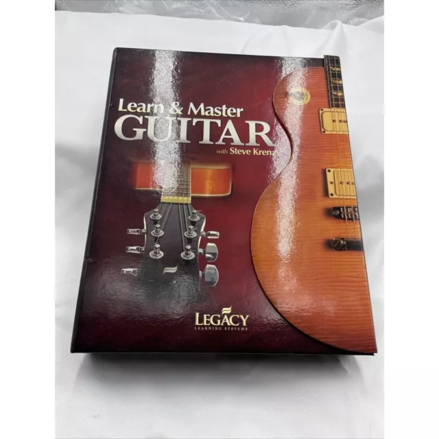 ** Learn and Master Guitar, Steve Krenz, 10 DVDs, 5 Jam-Along CDs