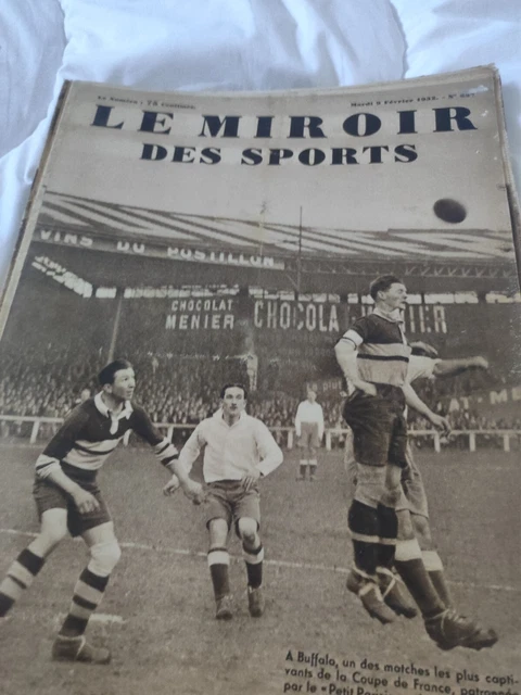 Le Miroir Des Sports N°637 - 09/02/1932 - Coupe De France - Roubaix / Red Star