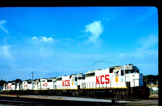 KCS 782 GP-40, Shreveport, La, 10/82; Kodachrome Original