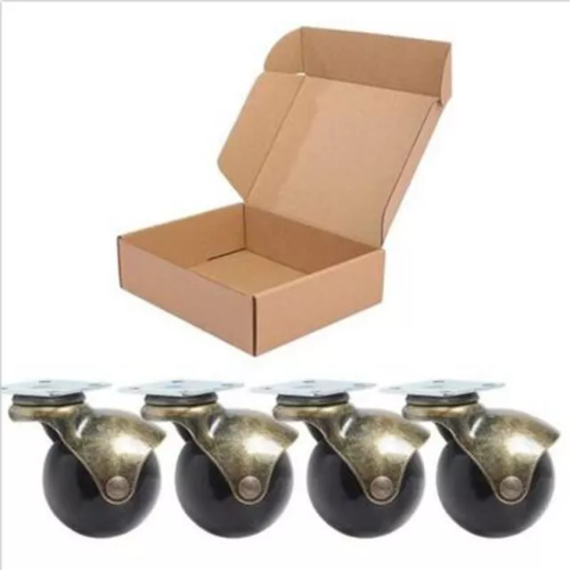 Smooth and Easy Movement with 4 Small Caster Wheels Suitable for Sofa Bench